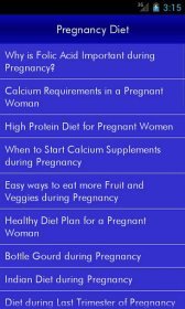 download Pregnancy Diet apk